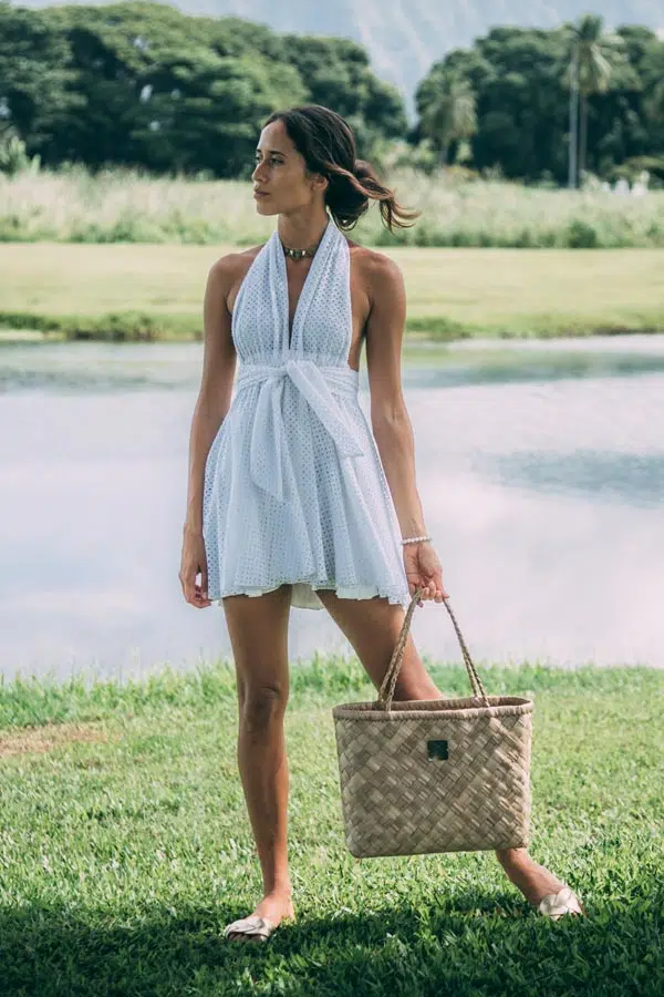 Lilly Tahiti Dina Dress Blanc